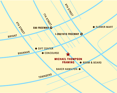 map of area